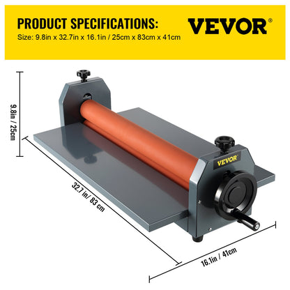 25.5" 650MM Manual Cold Roll Laminator Vinyl Photo Film Mounting Laminating Machine Cold Roll Laminating Machine