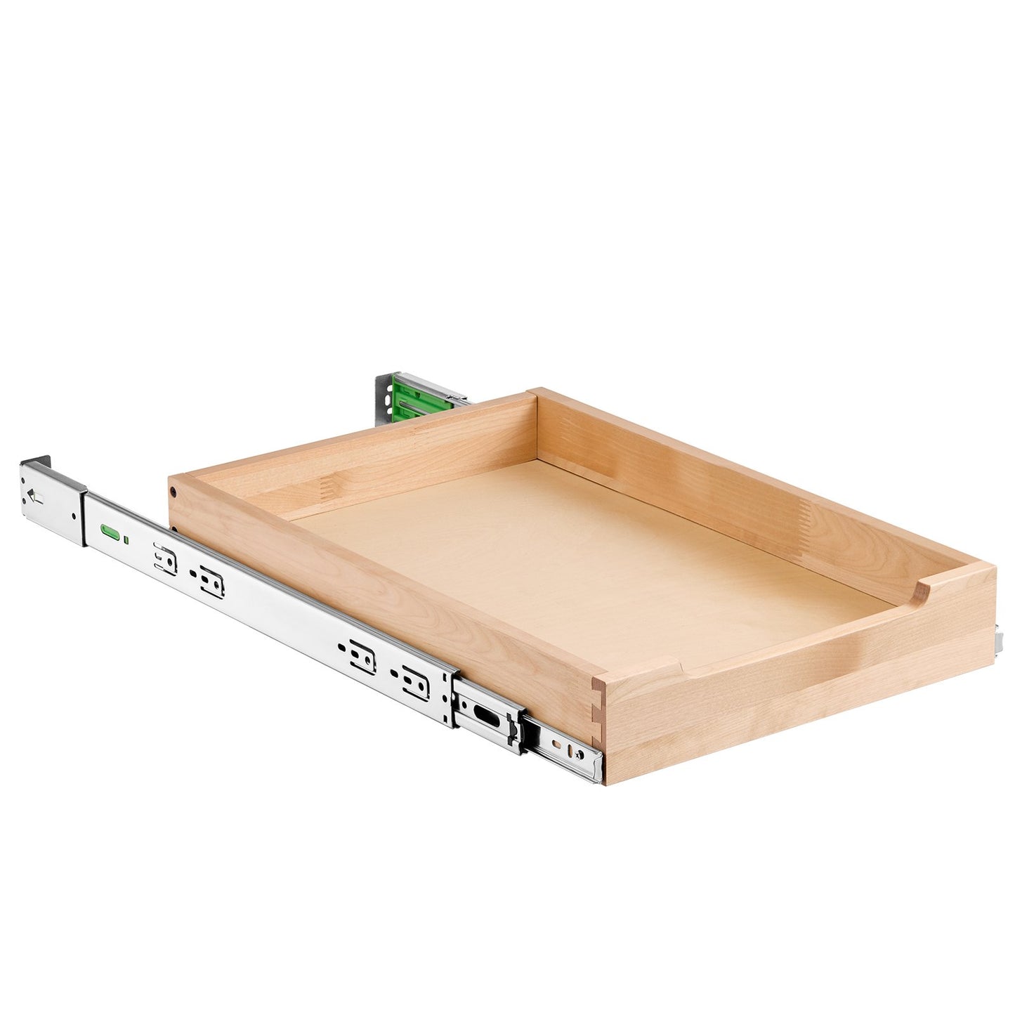 Pull Out Cabinet Organizer Soft Close Slideout Shelf Wooden Drawer 14"Wx21"D