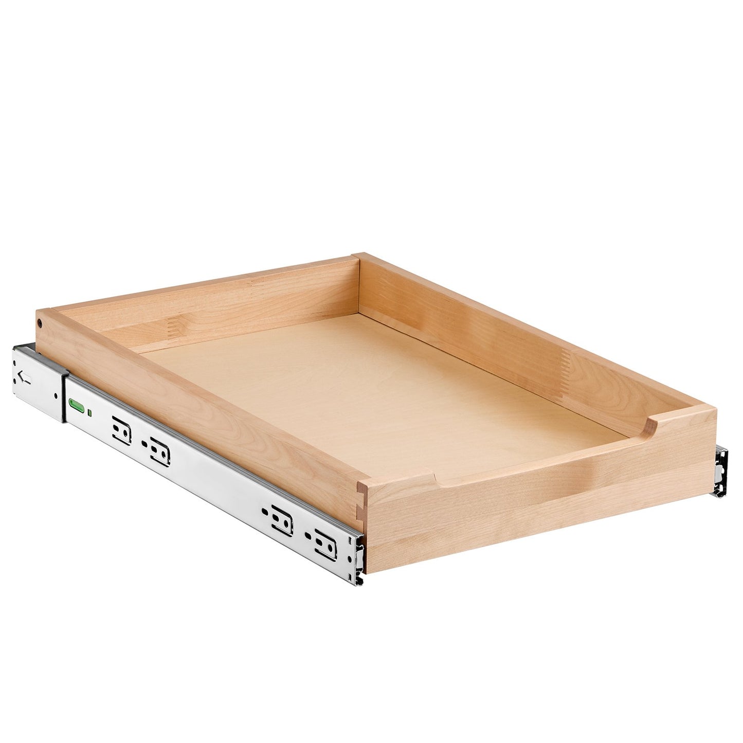 Pull Out Cabinet Organizer Soft Close Slideout Shelf Wooden Drawer 14"Wx21"D