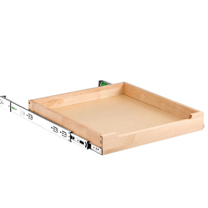 Pull Out Cabinet Organizer Soft Close Slideout Shelf Wooden Box 20"Wx21"D