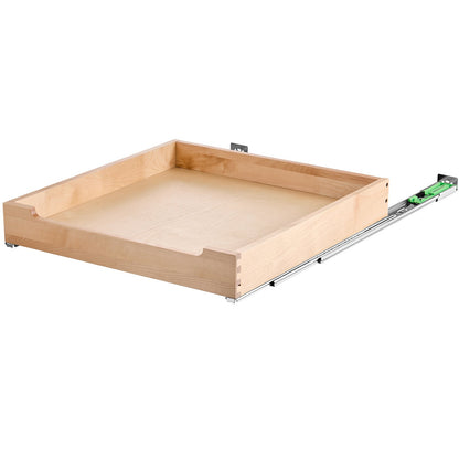 Pull Out Cabinet Organizer Soft Close Slideout Shelf Wooden Box 20"Wx21"D