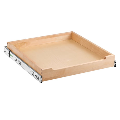Pull Out Cabinet Organizer Soft Close Slideout Shelf Wooden Box 20"Wx21"D