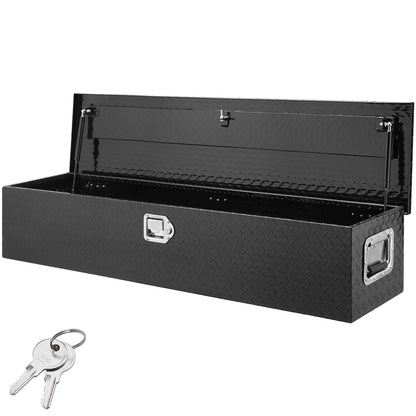 48"x15"x15" Heavy Duty Aluminium Bar Slitbana Verktygslåda för Pick Up Truck Bed