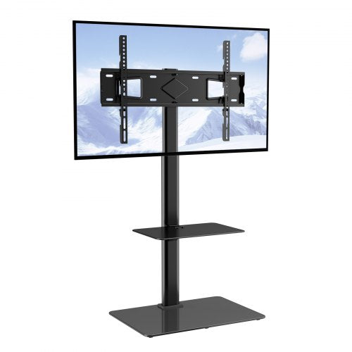 TV Stand Mount Swivel Universal TV Stand for 32-65 Inch TVs Adjustable Height