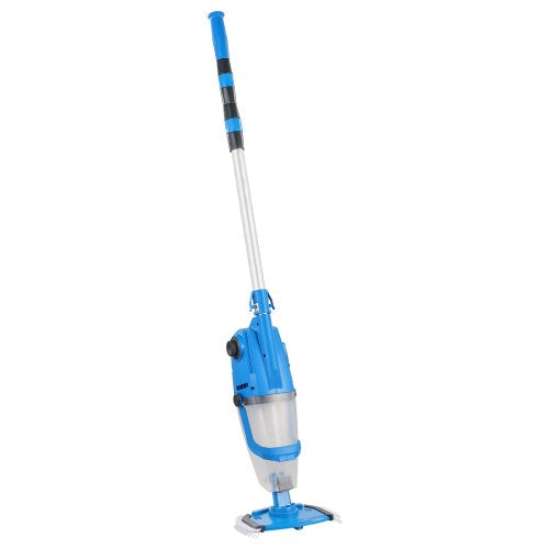 Pool Vacuum 26 GPM Rechargeable Pool Cleaning Max. 1H with Extension Pole | EU