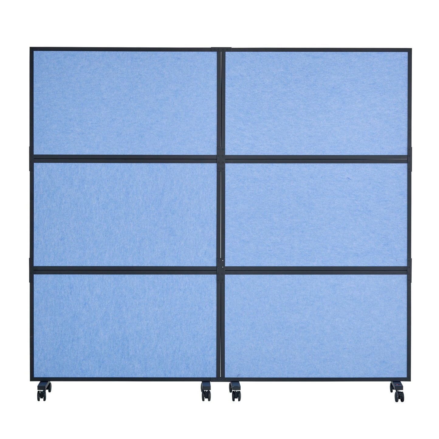 Akustisk Rumsavdelare Partitionspanel Sekretessskärm 2 Pack Indigo Blue