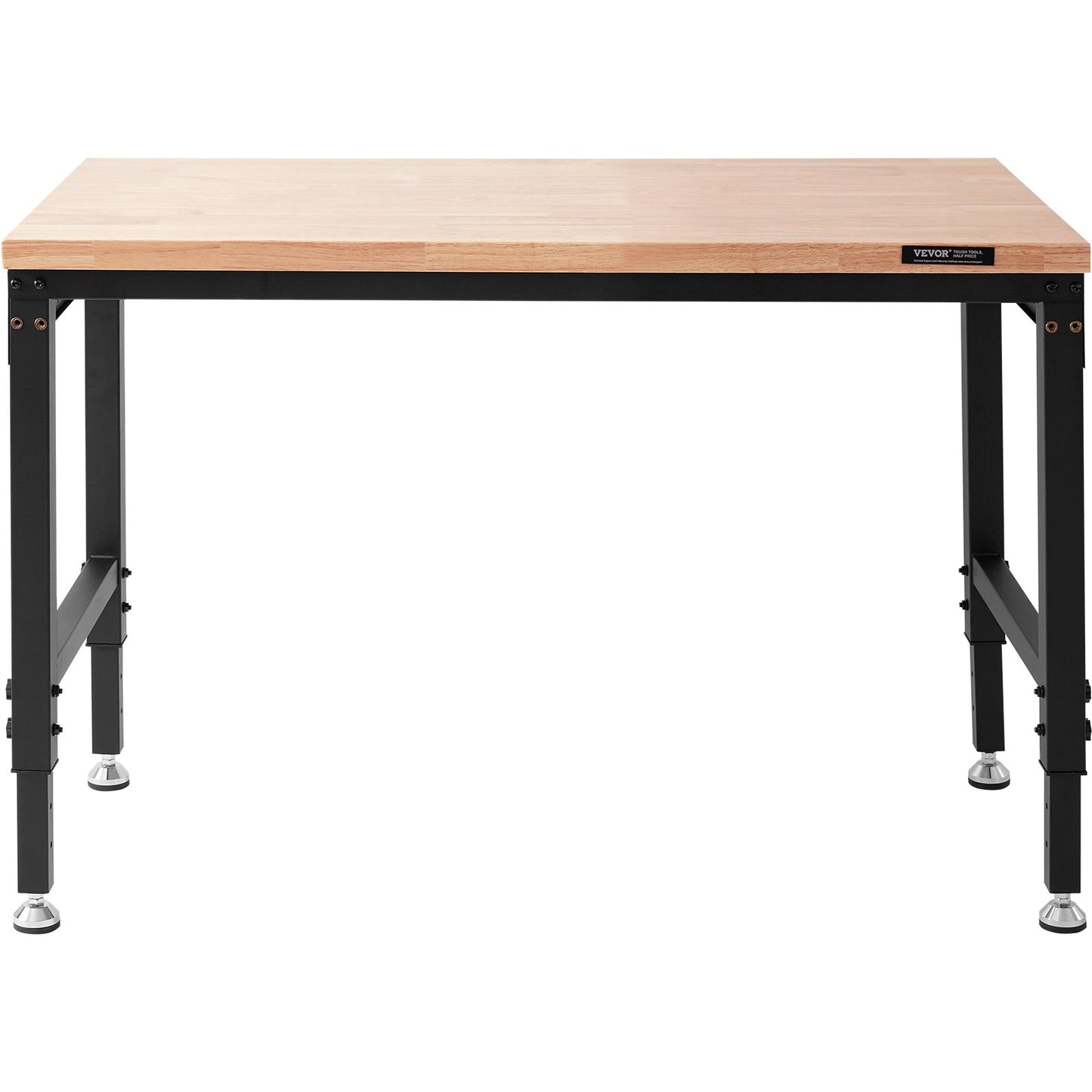 Arbetsbänk med justerbar höjd 48"L x 24"W Arbetsbänksbord med eluttag
