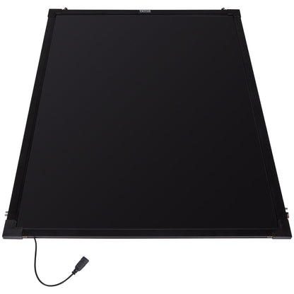 LED Message Writing Board 32"x24" upplyst raderbar upplyst svart tavla