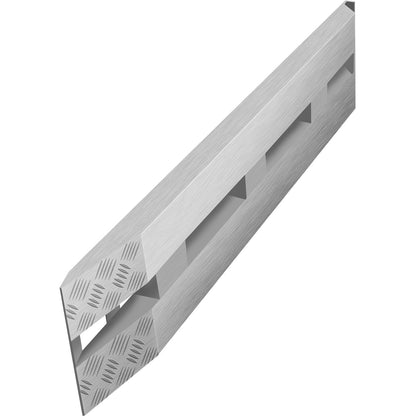 60\'\' X 12\'\' Aluminum Trailer Ramps 6000LBS Total Beavertail Hook End 1 Pair 2 Ramps