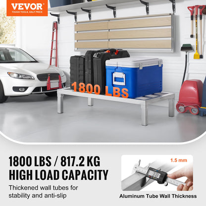 Aluminum Support Stand Stationary Support Stand 36" x 20" x 8" Storage Stand