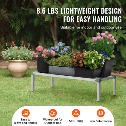 Aluminum Support Stand Stationary Support Stand 48" x 20" x 12" Storage Stand