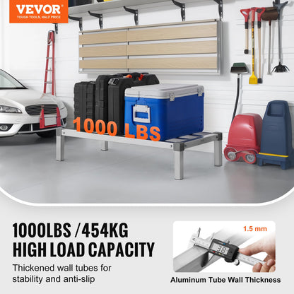 Aluminum Support Stand Stationary Support Stand 36" x 20" x 8" Storage Stand