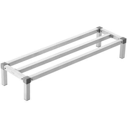 Stödställ i aluminium Stationär Stötställ 48" x 14" x 8" Förvaringsställ