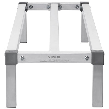 Stödställ i aluminium Stationär Stötställ 48" x 14" x 8" Förvaringsställ