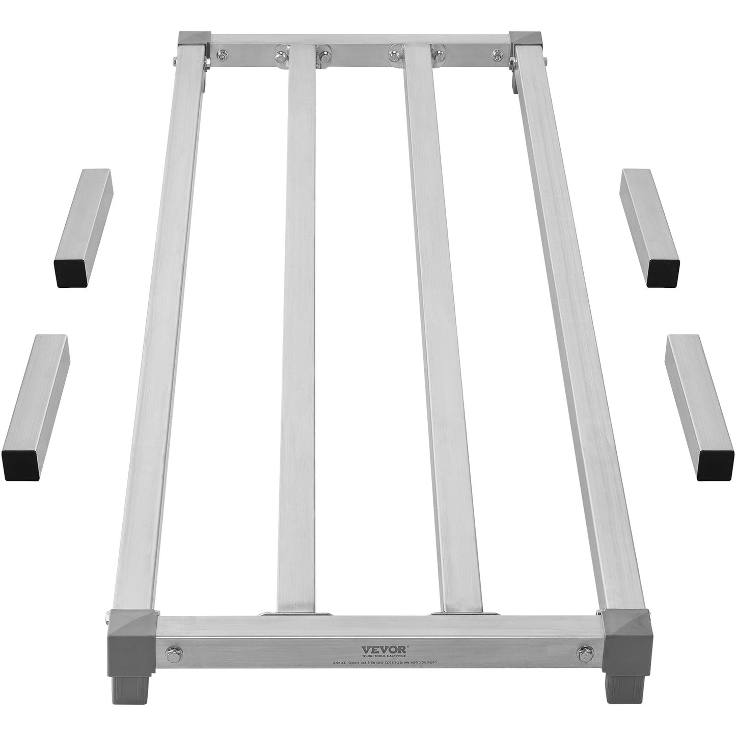 Aluminum Support Stand Stationary Support Stand 60" x 20" x 12" Storage Stand