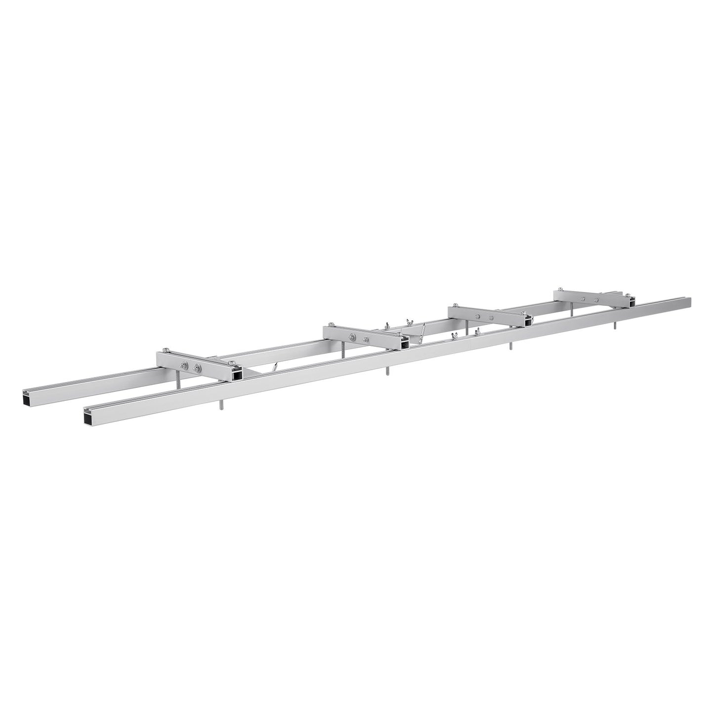 Rail Mill Guide System 9 ft motorsågsfräsning Rail Guide 4 tvärbalkssatser