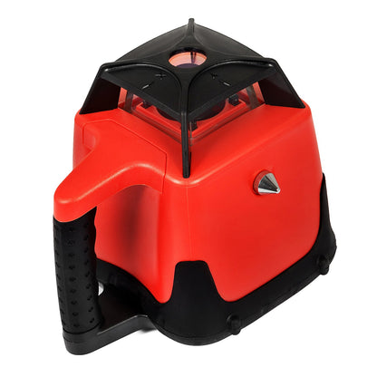Green Rotary Laser Level Kit med justerbart stativ och 5M stav, 500M räckvidd, 360 graders roterande skanning, självnivellerande lasernivåsystemsats, för byggprojektion