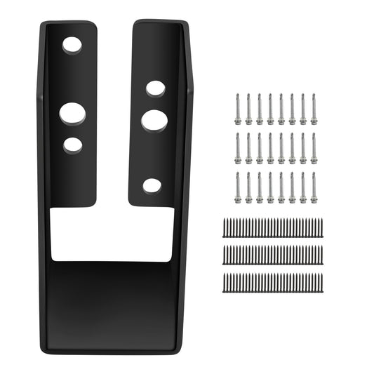 Balkhängare med dold fläns Ansiktsmonterad balkhängare 12 st för 2"x4" timmer