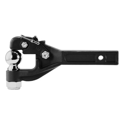 Pintle Hitch 2" mottagarekrok för 2,5 till 3-tums Lunette Ring 20000 lbs