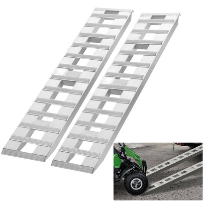 72" x 15" Aluminum Ramps 6000 LBS Capacity Cargo Ramps 2PCS
