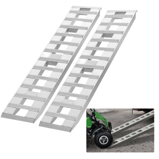 72" x 15" Aluminum Ramps 6000 LBS Capacity Cargo Ramps 2PCS