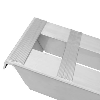 72" x 15" Aluminum Ramps 6000 LBS Capacity Cargo Ramps 2PCS