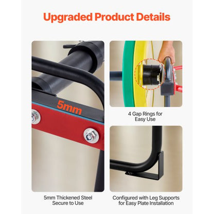 Trap Bar Hex Bar, 50 mm sexkantsstång, 240 kg kapacitet för axelremsstänger, tyngdlyftnings- och styrketräningsutrustning, hemmagym för knäböj, marklyft, axelpress, röd |  EU