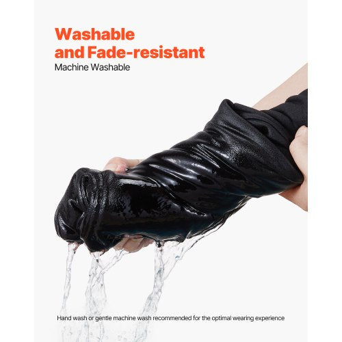 Herrtröja med huva, stor storlek, fleece långärmad bekväm casual baströja med huva, varm och hudvänlig, praktisk och trendig, svart hoodie med stor ficka för höst och vinter |  EU