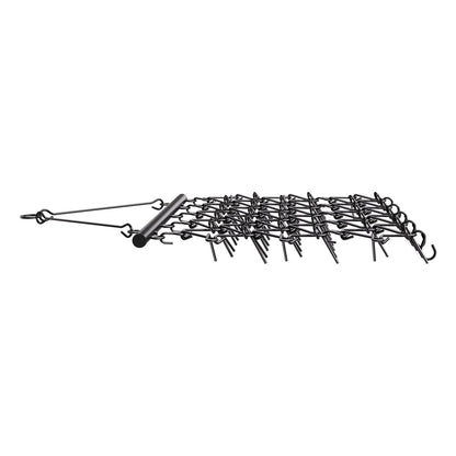 Drag Harrow 5,8 x 4,8 ft Chain Harrow ATV Lawn Rake för landskapsutjämning