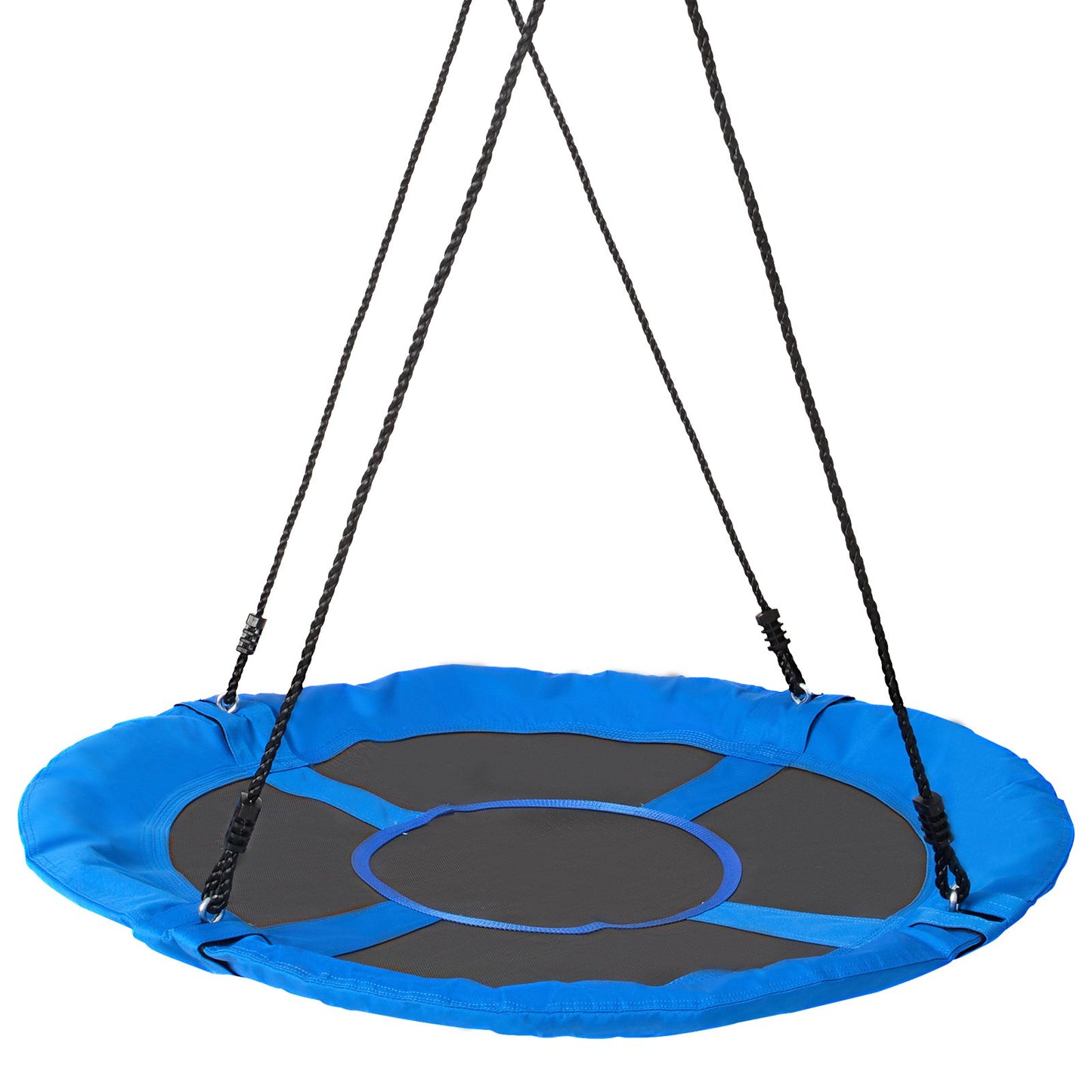 Baumschaukel 40 Zoll Fat Swing 750lbs Gewichtskapazität 900D Oxford Blau