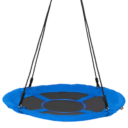 Baumschaukel 40 Zoll Fat Swing 750lbs Gewichtskapazität 900D Oxford Blau