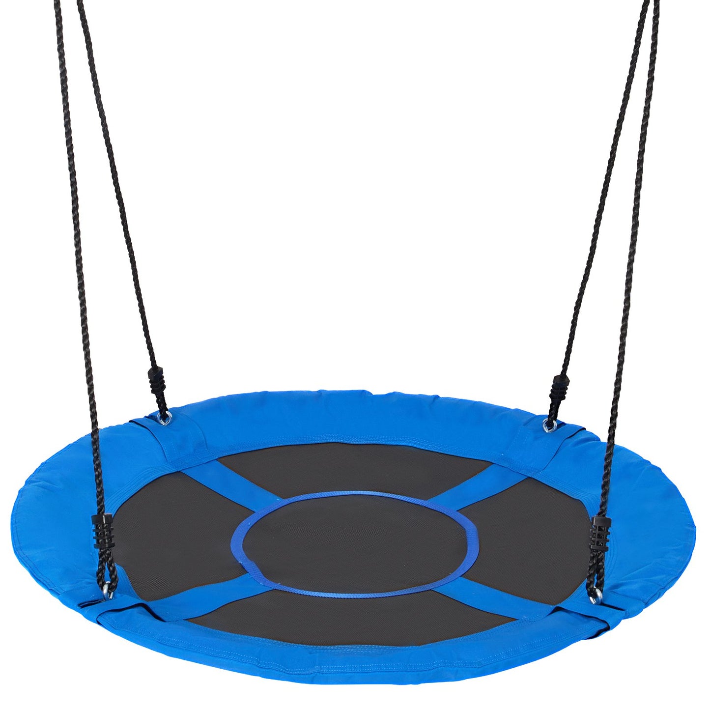 Baumschaukel 40 Zoll Fat Swing 750lbs Gewichtskapazität 900D Oxford Blau
