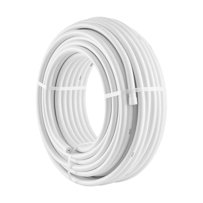 PEX-AL-PEX Pipe, 164 Feet, 0.79'' Diameter Aluminum-Plastic Composite Pipe Oxygen Barrier Radiant Floor PEX Pipe, 0.08'' Thickness Radiant Heat Floor Plumbing Inner Aluminum Layer PEX Pipe Tube
