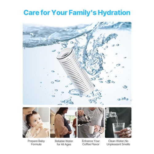 Wasserfilter aus Kanne, 3er-Pack, Ersatz für Wasserfilterkanne 6287