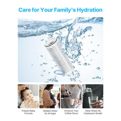 Wasserfilter aus Kanne, 3er-Pack, Ersatz für Wasserfilterkanne 6287