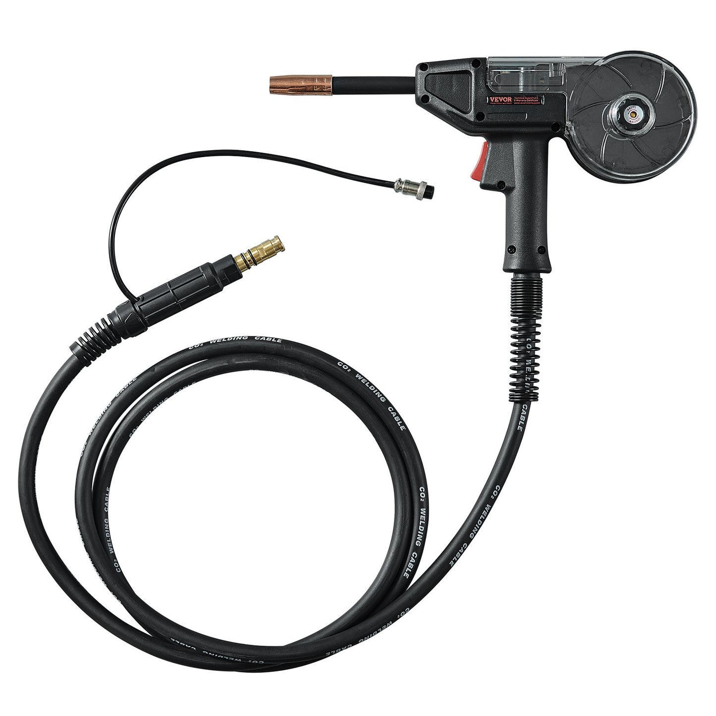200 Amp Spool Gun with 10FT Cable Suitable for 0.030" 0.035" Welding Wires