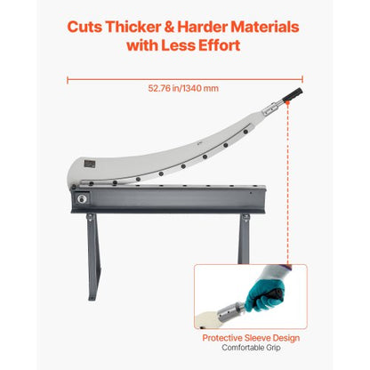 Giljotinsax, 1000 mm bäddbredd bänkskärare, manuell handplåtsax för metallplåtbearbetning, med Q235-material, hög precision, stativ, för kretskort, aluminium, stål, koppar, plast |  EU