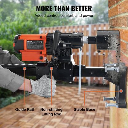 Wet&Dry Diamantkärnborrmaskin Betongkärnborrrigg 3200W 750RPM