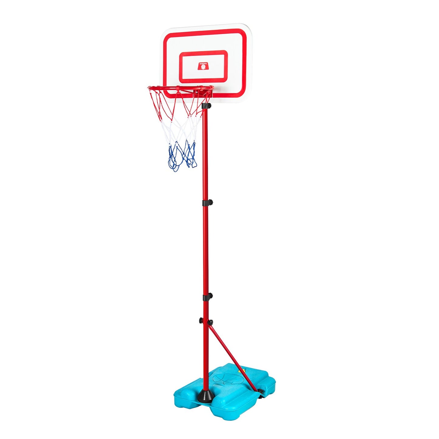 Kids Basketball Hoop Height Adjustable Portable Basketball Court for Children