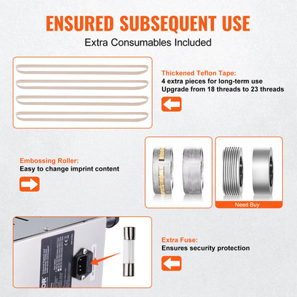 Kontinuerlig påse Band Förseglingsmaskin Vertikal Band Sealer Rostfritt stål