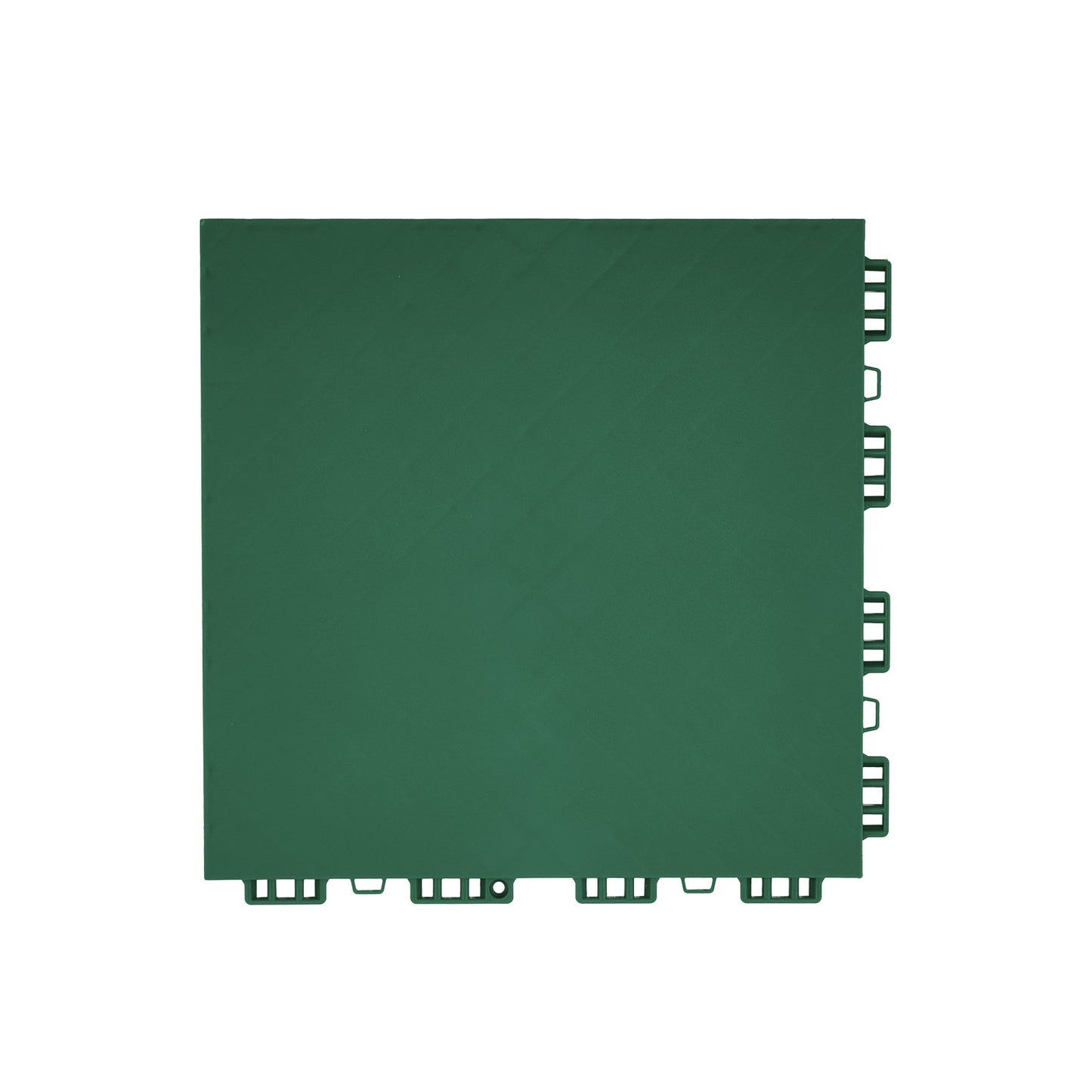 Gym Flooring Set 8 PCS Interlocking PP Puzzle Rubber Tiles Green