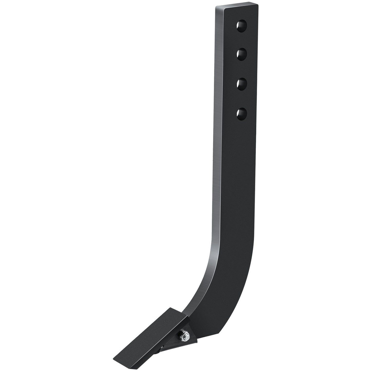 Box Blade Shank, 18" Scraper Shank, 4 hål Box Scraper Shank, Ripper Shank med löstagbara avsmalnande tänder och stift, justerbar skaft för utbyte, grävning, plöjning, 5 st.