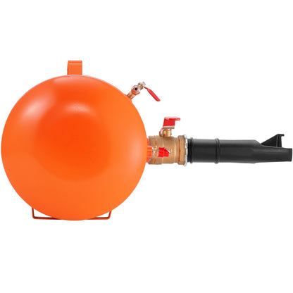 Tire Bead Blaster, 5 gallon/19L capacity, includes pressure gauge and handle, 145 PSI Max inflation tank, works between 85-116 PSI for cars, trucks and ATVs