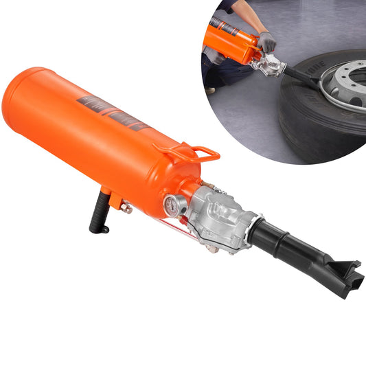 Tire Bead Setter, 8L kapacitet, 120 PSI Air Bead Blaster, handhållen och bärbar uppblåsningsenhet, 85-116 PSI för lastbilar, traktorer, terränghjulingar och bilar