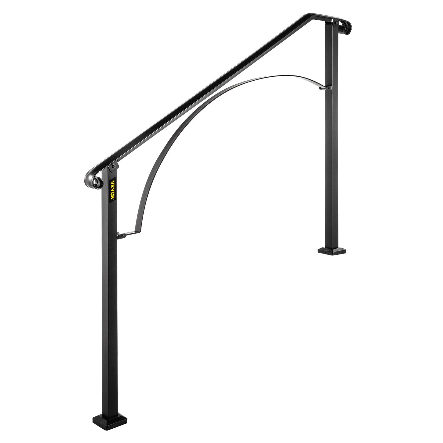 Handrail Arch #3 Fits 3 or 4 steps matte black