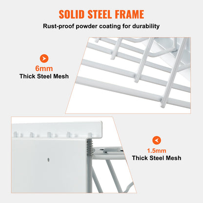Wall Mount Blueprint Storage Rack Blueprint Hållare med 12 svängbara fästen