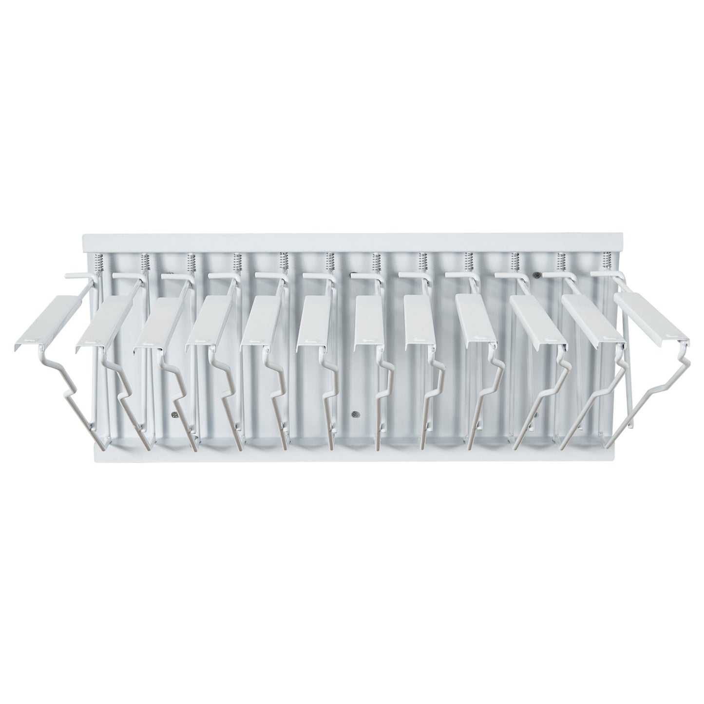 Wall Mount Blueprint Storage Rack Blueprint Hållare med 12 svängbara fästen