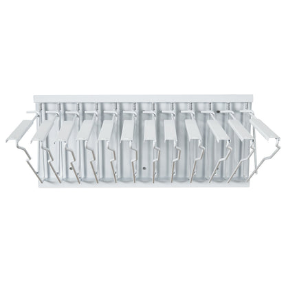 Wall Mount Blueprint Storage Rack Blueprint Hållare med 12 svängbara fästen