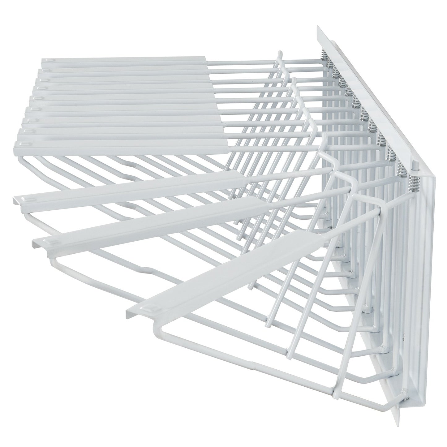 Wall Mount Blueprint Storage Rack Blueprint Hållare med 12 svängbara fästen