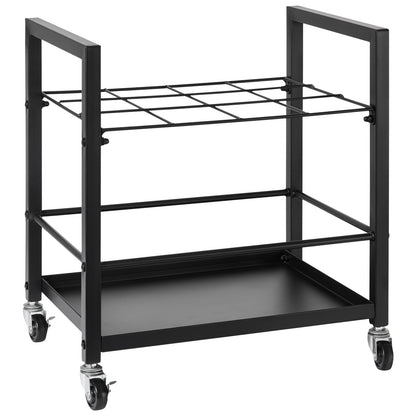 Blueprint Storage Rack 12 platser Mobil rullfilhållare för arkitektonisk